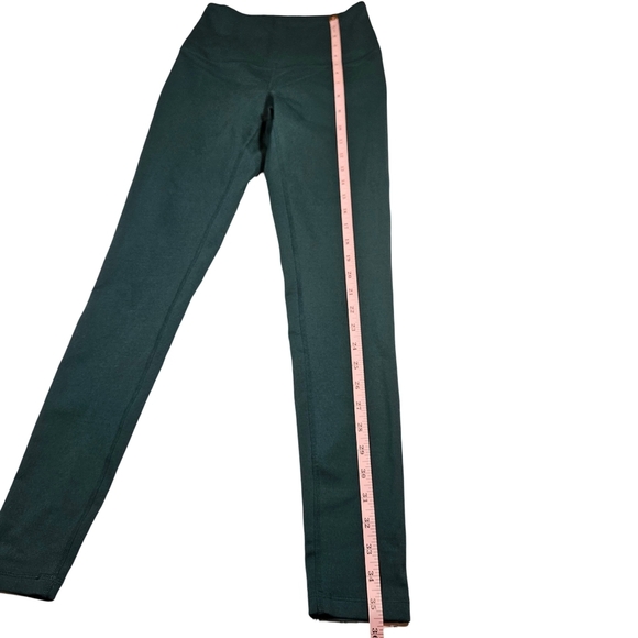 Zella High Waisted Hidden Pocket Full Length Yoga Pants,  Dark Green, XS - Picture 10 of 12